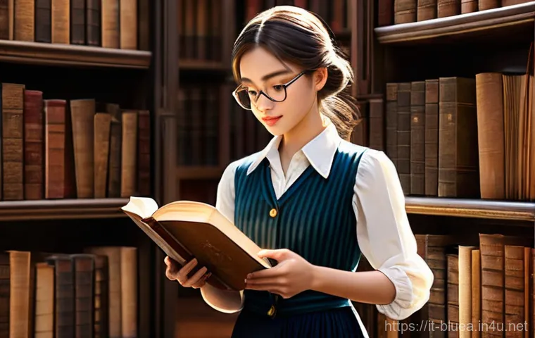 블루아카이브 신규 캐릭터 예측 - **Prompt: The Scholarly Enchanter**
    A highly detailed, full-body illustration of a young, intell...