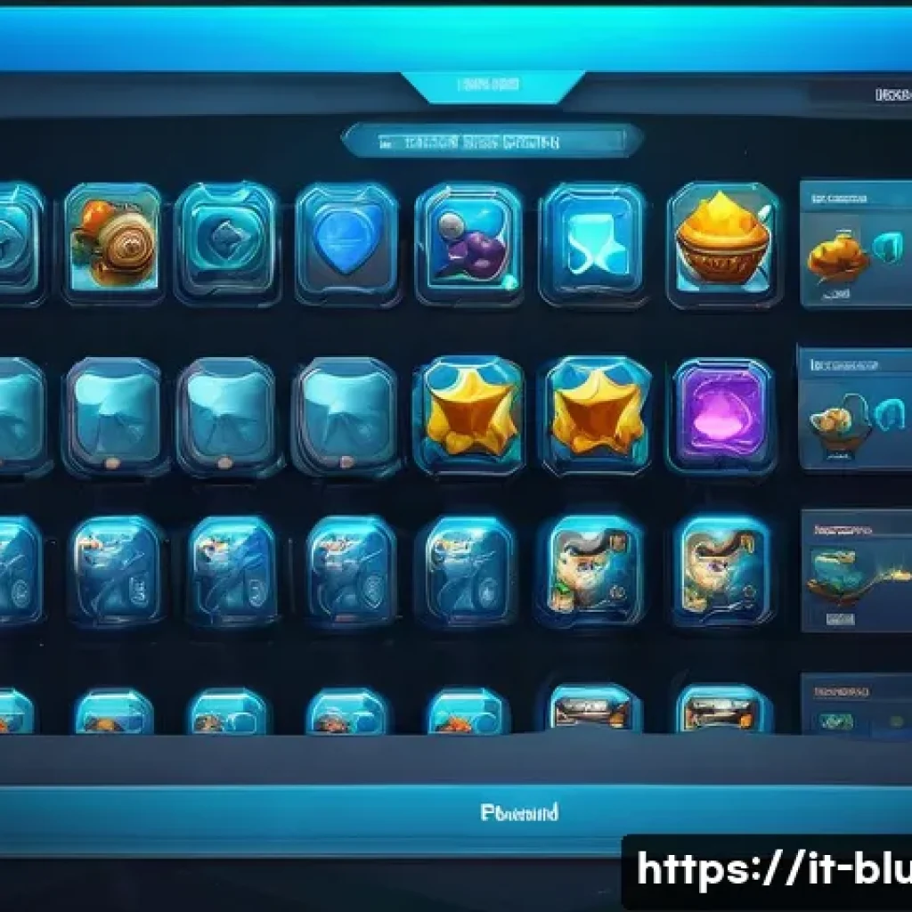 블루아카이브 스킨 구매 방법 - A vibrant digital game store interface showcasing a wide variety of Blue Archive character skins, ne...