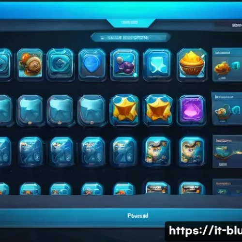 블루아카이브 스킨 구매 방법 - A vibrant digital game store interface showcasing a wide variety of Blue Archive character skins, ne...